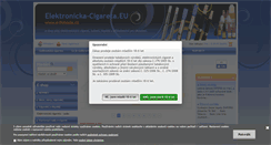 Desktop Screenshot of elektronicka-cigareta.eu